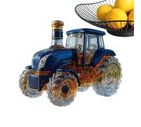 Bouteille de Whisky - Conteneur Vide À Alcool Tracteur - Bouteille Carafe En Verre Décorative Pour Whisky,pour Tequila Vodka Brandy Decoration Maison Bar Bureau Restaurant Anniversaire Noel
