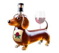 Bouteille De Whisky En Forme De Teckel, Verre À Whisky Sculpté En 3D, Bouteilles D'alcool Vides En Forme De Teckel, Carafe À Vin Rouge Décorative En Forme D'animal Pour Les Amateurs De Whisky