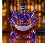 Bouteille de whisky en verre 3D représentant des animaux compagnie et monstres, 300 ml(C)
