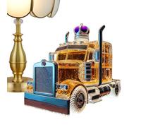 Bouteille De Whisky - Jar De Carter De Whisky Semi-camion | Statue De Récipient En Verre Décoratif Pour La Cuisine | Artistique Alcoh0l Storage F0R Bar Holiday Bar | Bouteille De Cadeaux F0r Pa