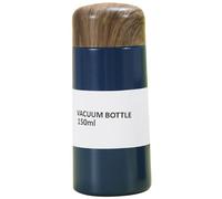 Bouteille d'eau, 150 ml de thermons thermo à vide en acier inoxydable avec couvercle de liège, mini-bouteille d'eau scellée portable avec passoir à thé pour bureau scolaire et mini