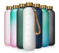 Bouteille D'eau 1l Avec Horodatage Sans Bpa,Bouilloire Conviviale Rée,Réutilisable,Étanche,Fitness,Sport,Voyage En Plein Air - Type 1000ml