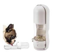Bouteille d'eau 2 en 1 pour chien avec filtre à charbon actif intégré | Petit distributeur d'eau pour animal domestique pour promener, marcher, randonnée, boire, manger