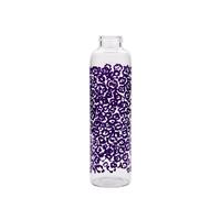 Bouteille d'eau 500 ml « Perseus - Fleurs violettes », ouverture : bouchon à vis