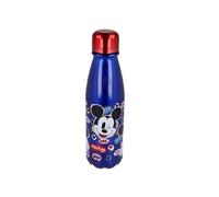Mickey Mouse Bouteille d’Eau 600ml avec Bec Verseur et Bouchon de Sécurité Bleu