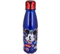 Bouteille d'Eau 600ml avec Bec Verseur et Bouchon de Sécurité Mickey Mouse Bleu Bleu