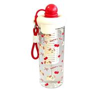 Bouteille d'eau - 650 ml - Pichet anti-fuite réutilisable avec filtre à thé - Bouteille d'eau avec paille - Pour fête, salle de sport, école, voyage, cuisine, bureau