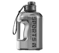 Bouteille D'eau À Calibrage Précis,Très Grande Capacité,Pour Randonnée Et Fitness,Matière Plastique De Qualité Alimentaire,Boisson Scientifique - Type Black-2,7l