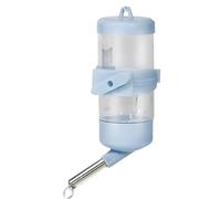 Bouteille d'eau à friction - 80 ml - Distributeur anti-goutte - Distributeur d'eau pour petits animaux de compagnie - Accessoire anti-fuite pour gerbille, hamster, hérisson - Bouteille d'eau en