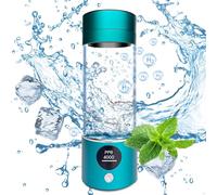 Bouteille d'eau à hydrogène 4000 + PPB, 4e génération avec technologie SPE PEM, ioniseur d'eau, électrolyse rapide de 5 minutes, machine à eau riche en hydrogène, cadeau de fête des mères pour maman