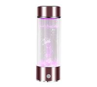 Bouteille d'eau à hydrogène 500 ML Bouteille d'eau Riche hydrogène Tasse d'eau santé Rechargeable par USB pour Eau minérale/Eau distillée, etc.
