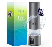 Bouteille d'eau à hydrogène 6.0 améliorée 2025 【Certifié par autorité - 3000 PPB】Bouteille d'eau Hydro 100 % étanche 【Verrouillage à hydrogène de 8 heures】La technologie PEM/SPE produit de l'eau
