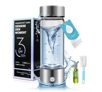 Bouteille d'eau à hydrogène 8.0 améliorée 2025 【Certifié par autorité - 3000 PPB】Bouteille d'eau Hydro 100 % étanche 【Verrouillage à hydrogène de 8 heures】La technologie PEM/SPE produit de l'eau