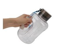 Bouteille D'eau à Hydrogène, Générateur de Bouteille D'eau à Hydrogène de 1,5 L avec Technologie SPE PEM, Bouteille D'eau Portable Riche en Hydrogène pour les Entraînements (Beige)