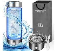Bouteille d'eau à hydrogène, générateur de bouteille d'eau à hydrogène rechargeable, machine ioniseur d'eau portable pour le sport et l'extérieur