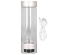 Bouteille d'eau à hydrogène Générateur d'eau d'hydrogène rechargeable portable avec une concentration d'hydrogène de 600 à 1600 ppb pour l'exercice de voyage Tasse de santé en (Dorée)
