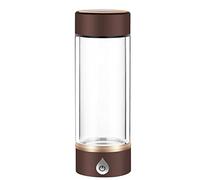 Bouteille d'eau alcaline Portable hydrogène, générateur d'eau Riche hydrogène, ioniseur, Technologie SPE/PEM Rechargeable par USB, Rend teneur hydrogène jusqu'à 1500PPB, Tasse Boisson hydrogénée H2