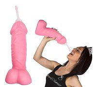 Bouteille d'eau amusante pour enterrement de vie de jeune fille - Portable et réutilisable - Récipient amusant pour une fête - Accessoire de carnaval - Accessoire de fête à thème