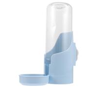 Bouteille d'eau Automatique pour Oiseaux, Réduit Les Éclaboussures en Cage | Plastique Transparent, Eau Plus Propre, pour Propriétaires Occupés, Convient aux Petits Animaux