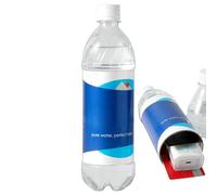 Bouteille d'eau avec cachette, bouteille d'eau Safe avec compartiment secret, coffre secret avec couvercle anti-fuite pour clés, argent liquide et objets de valeur