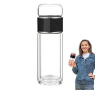 Bouteille d'eau avec infuseur à thé - Bouteille en acier inoxydable - Bouteille d'eau infuseur, thé frais, pratique, santé, bien-être, voyage