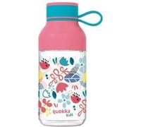 Bouteille d'eau avec Sangle Design Fleur 430ml en Ecozen Quokka Rose Rose