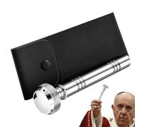 Bouteille d'eau bénite | Distributeur de liquide de poche | Arroseur religieux | Petit outil Aspergillum Pot d'eau bénite pour clergé et religieux
