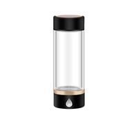 Bouteille d'eau - Bouteille d'eau hydrogène - Concentration d'hydrogène à 22 cm | Technologie d'électrolyse pour salon Gaopeng-silicate pour H2 380 ml pour voyage au bureau à la maison