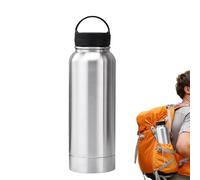 Bouteille d'eau - Bouteille d'hydratation de qualité supérieure, design sous vide, compartiments secrets, bouteille d'eau réutilisable pour le camping, le yoga, le fitness, l'entraînement, l'école, le