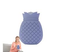 Bouteille d'eau chaude en forme d'ananas | Bouteilles chauffe-mains | Bouteilles de sachets d'eau tiède, bouteille d'eau chaude avec compresse chaude, sans odeur, portable, bouteille D