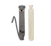 Bouteille d'eau chaude en peluche,Bouteille d'eau chaude d'hiver,Sac d'eau chaude d'hiver de 2 litres, longue bouteille d'eau chaude | Chauffe-mains portatifs, chauffe-lit