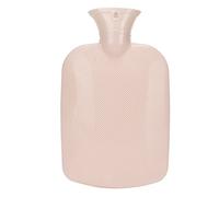 Bouteille d'Eau Chaude en PVC Classique, Sac à Eau Chaude de 1800 ml pour Soulagement de la Douleur, Pieds à Main Plus Chauds, Maison Douce de la Maison Douce Douloureux (Beige)