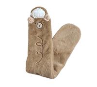 Bouteille d'eau chaude longue : design en peluche de 3 000 ml, coussin thermique en PVC, chaleur douce pour la relaxation musculaire, les douleurs menstruelles | Lit de voyage Confort de récupération