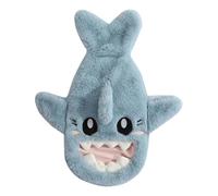 Bouteille D'eau Chaude - Poche Plus Chaude À Main | Sac De Forme De Requin De Dessins Animés Pour Le Soulagement Hivernal | Couvercle Moelleux Avec Conception De Caoutchouc Thermique De 1000 Ml Pour L