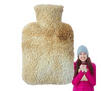Bouteille D'eau Chaude - Sac À Eau Tiède | Sac Pour Les Pieds À Main Plus Chauds | Bouteilles Chauffées De 1000 Ml | Réchauffeurs Des Mains D'hiver, Chaussure De Pied Avec Couverture Pour Les Mains,