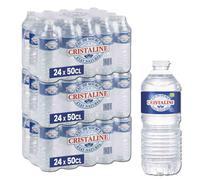 Bouteille d'eau Cristaline 50cl - 3 packs - 72 bouteilles