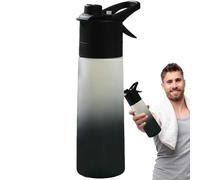 Bouteille d'eau de 650 ml avec | Bouteille portable à diffusion facile pour la salle de gym, le cyclisme, l'entraînement, les sports de plein air