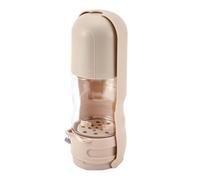 Bouteille d'eau de chien avec récipient de nourriture, distributeur de bouteille d'eau de voyage pour chiens | Puppy Water Cup 2 in 1,Accessoires de voyage pour chiens, petit distributeur de compagnie