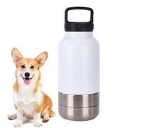 Bouteille d'eau de chien - Flash de consommation de chiot, tasse d'hydratation portable, réservoir de voyage extérieur | Puche de distributeur de compagnie de fuite, conteneur de camping à pied, équip