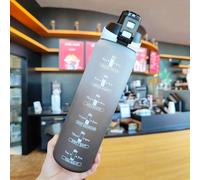 Bouteille D'eau De Haute Capacité De 1000ml, Avec Marqueur De Temps, Tasse À Boire Étanche Pour Sports De Plein Air, Bouilloire De Voyage, Pichet À Boisson