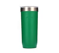 Bouteille d'eau de sport anti-fuite avec rainure de 710 ml, double couche en acier inoxydable 304, isolation thermique et stockage au froid, tasse de voiture, maison, vert, 710 ml