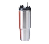 Bouteille d'eau de sport anti-fuite de 68 ml à double paroi en acier inoxydable pour voiture, isolation thermique, tasse à café froid, tasse de voiture couleur vraie, 590 ml