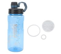 Bouteille D'eau De Sport De 1500ml, Pc De Qualité Alimentaire, Avec Balance D'eau Potable, Carafe De Fitness Pour Salle De Sport, Cyclisme, Course à Pied, Bleu