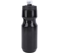 bouteille d'eau de sport de 710 ml avec valve d'accord du couvercle anti-fuite, réutilisable, gobelet en silicone PP5 pour le gymnase et le noir en plein air