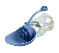 - Bouteille d'eau de voyage de 14 cm | Gourde en silicone pour animaux de compagnie - Gamelle anti-fuite pour chiens, chiots, lapins, hamsters lors de la marche, de la randonnée, du camping