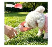 Bouteille d'eau de Voyage pour Chien Compatible avec la Plupart des Bouteilles d'eau Minérale Bouteille d'eau pour Toutou Adapté à Un Usage extérieur,Pink