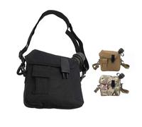 Bouteille d'eau d'extérieur 15 L, grande capacité, portable, plate, pour camping, avec sac banane