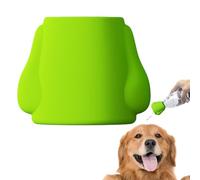 Bouteille d'eau d'extérieur pour les déplacements, pommeau de douche universel - Tête de pulvérisation portable en silicone pour animaux de compagnie - Embout de douche pour chien - Arroseur portable