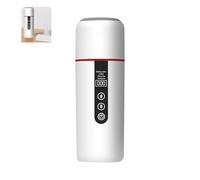 Bouteille d'eau électrique à chauffage rapide, alimentée par USB, capacité de 500 ml, pour excursions routières, voyages, tasse chauffante avec USB pour café et thé