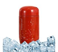 Bouteille d'eau en acier inoxydable - Bouilloire d'hydratation en forme d'œuf étoilé | Bouteille étanche sous vide double couche pour salle de sport, école, maternelle, randonnée, camping, voyage
